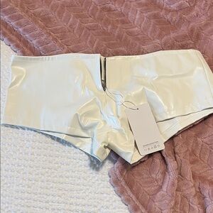 Women's White Shorts